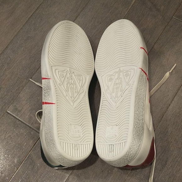 Gucci Ace distressed sneakers size 6 - Picture 5 of 9